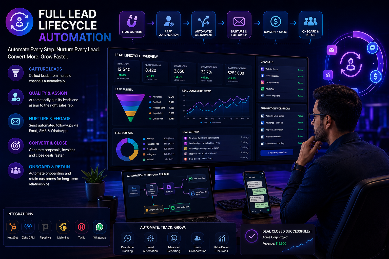Full Lead Lifecycle Automation